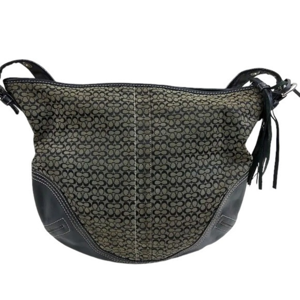 COACH signature C hobo shoulder bag f02158